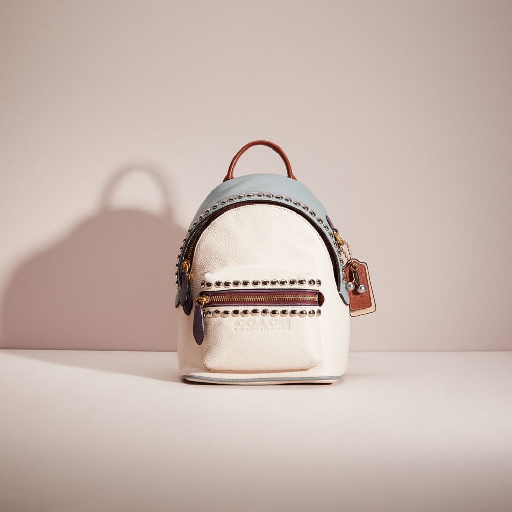 coach colorblock value charter backpack