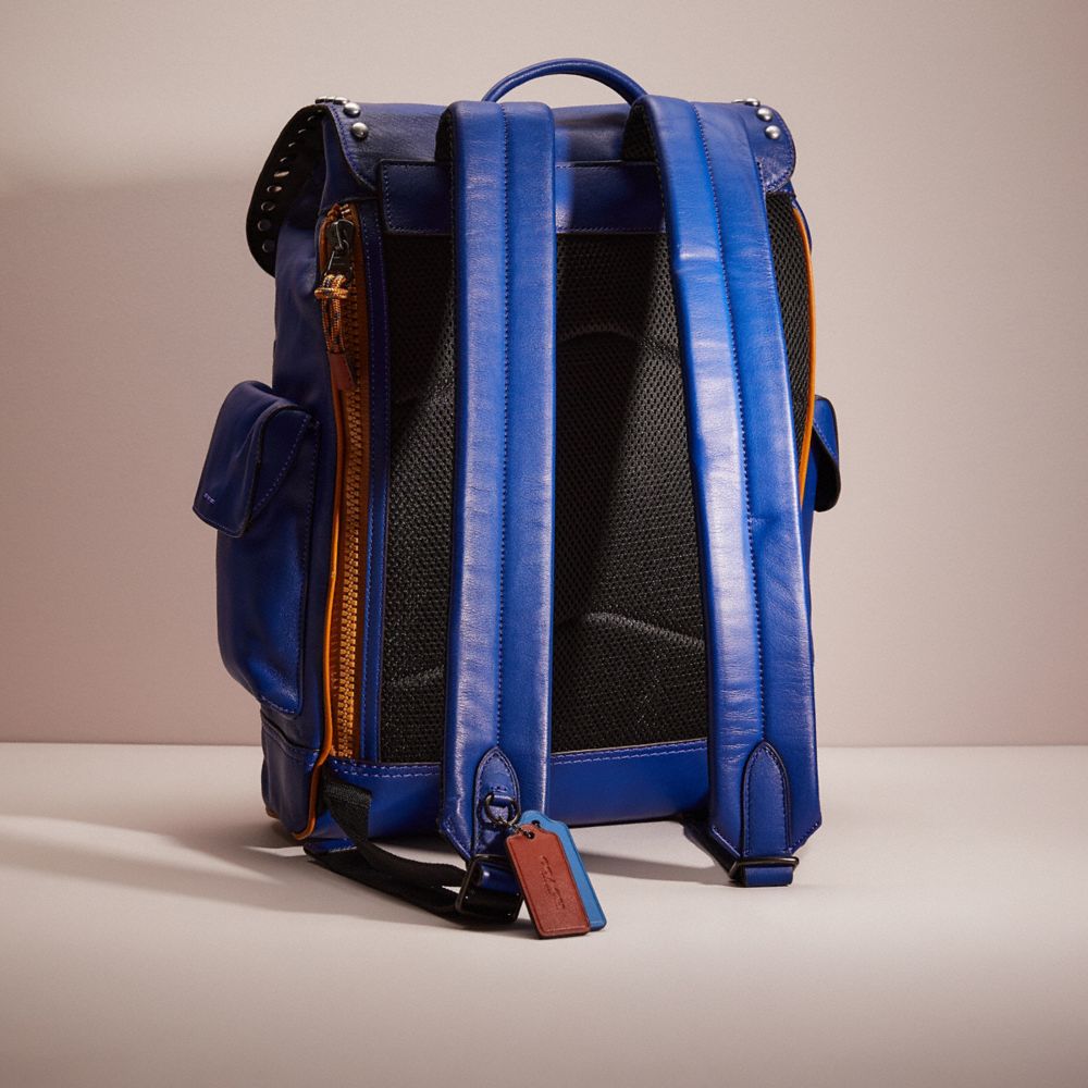 COACH® Restored Rivington Backpack In Signature Canvas