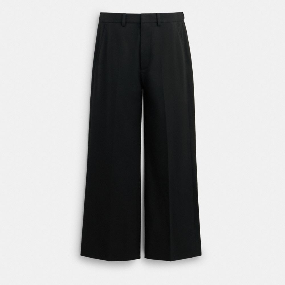 COACH®,TAILORED PANTS,Black,Front View image number 0
