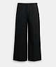 COACH®,TAILORED PANTS,Black,Front View