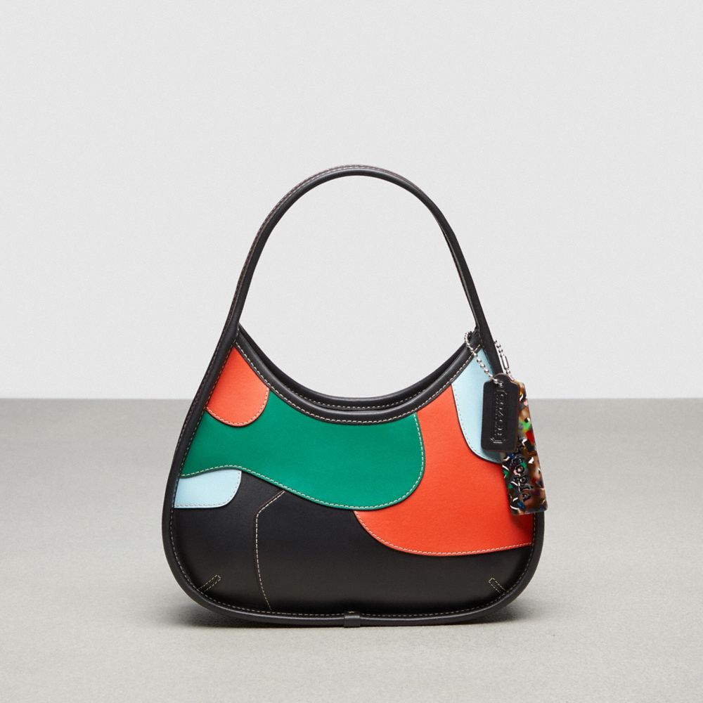 Ergo Bag In Coachtopia Leather With Cherry Print