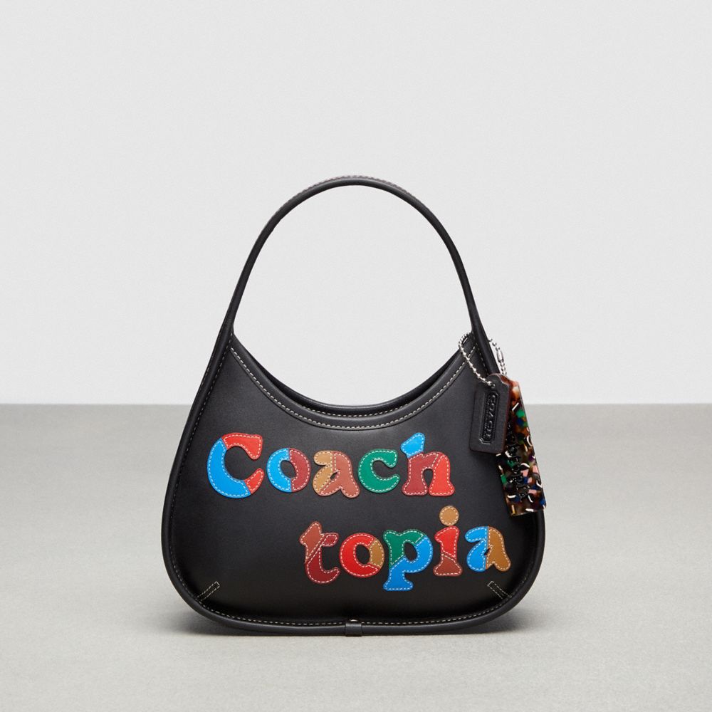 COACH®,Ergo Bag In Coachtopia Motif Upcrafted Leather,,Front View
