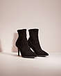 COACH®,RESTORED WHITNY BOOTIE,Black,Angle View