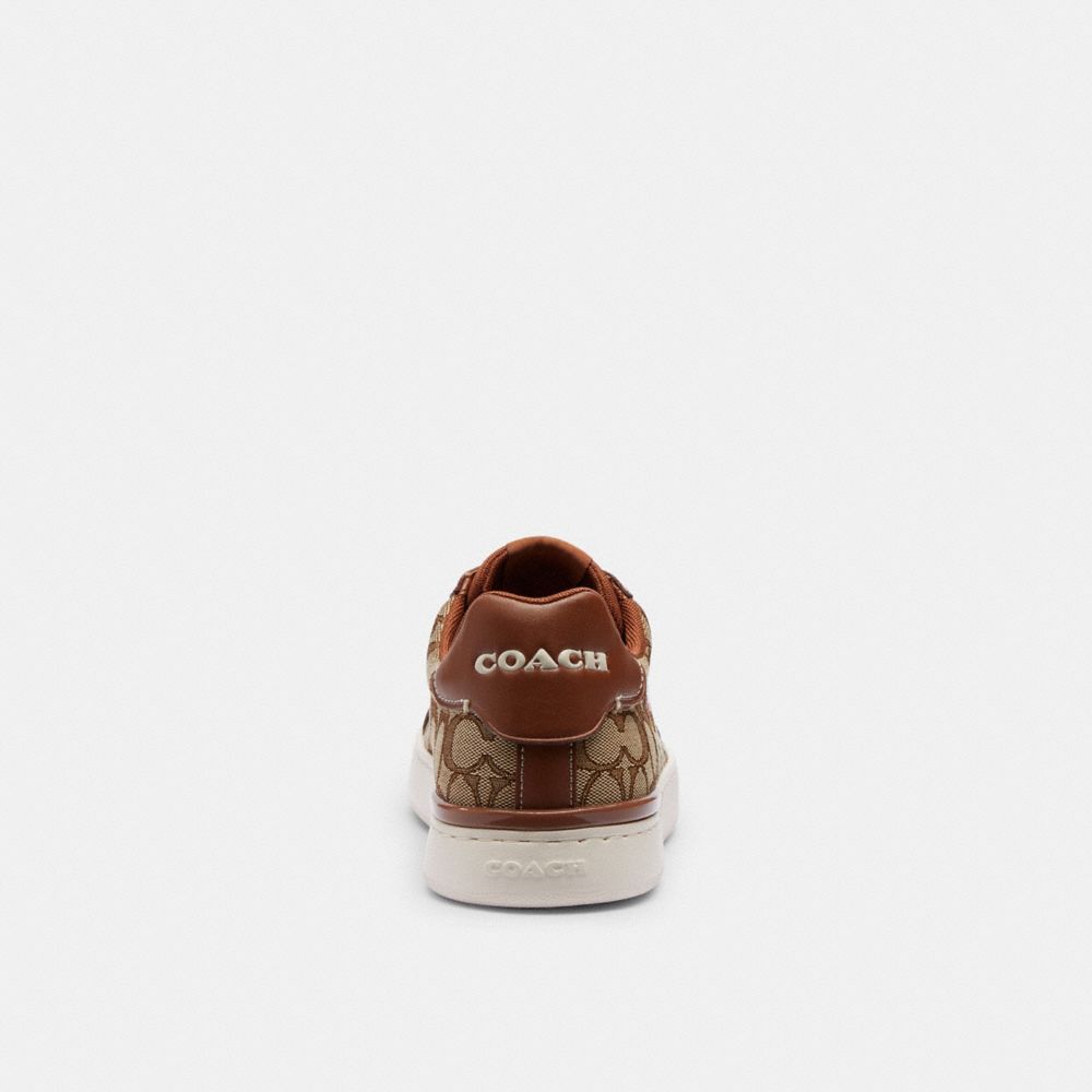 COACH®,Disney X Coach Clip Low Top Sneaker In Signature Jacquard With Mickey Mouse,,Alternate View