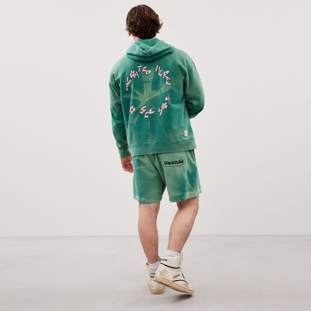 COACH®,Hoodie With Floating Butterfly Print,,Scale View