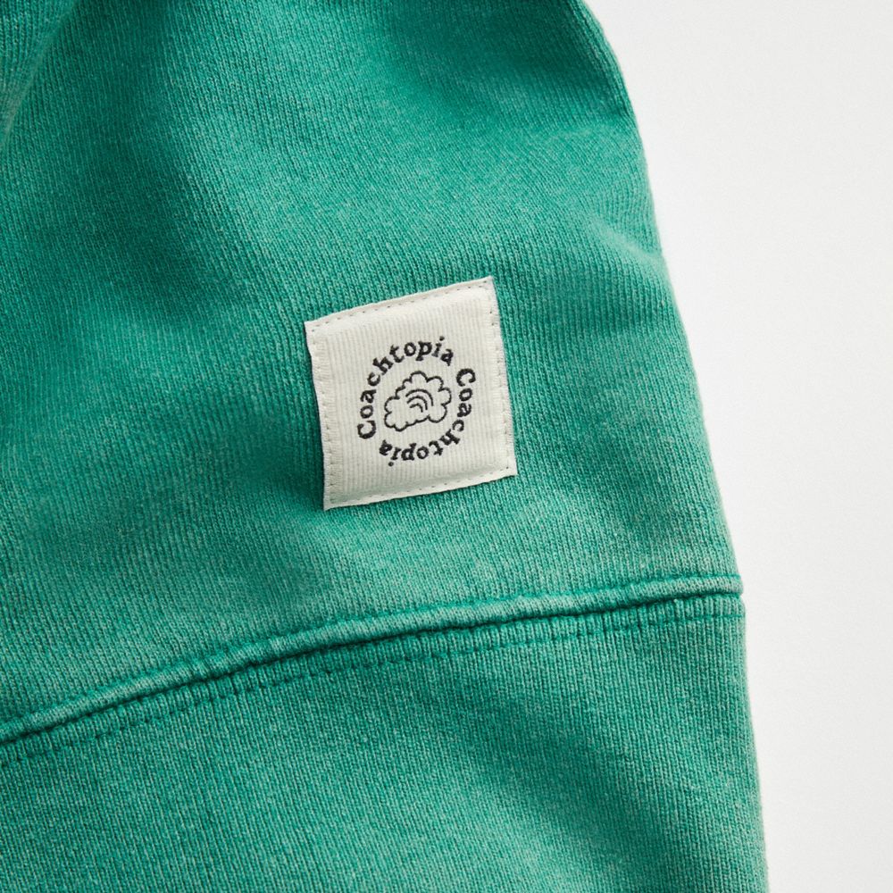 COACH®,Hoodie With Floating Butterfly Print,,Detail View