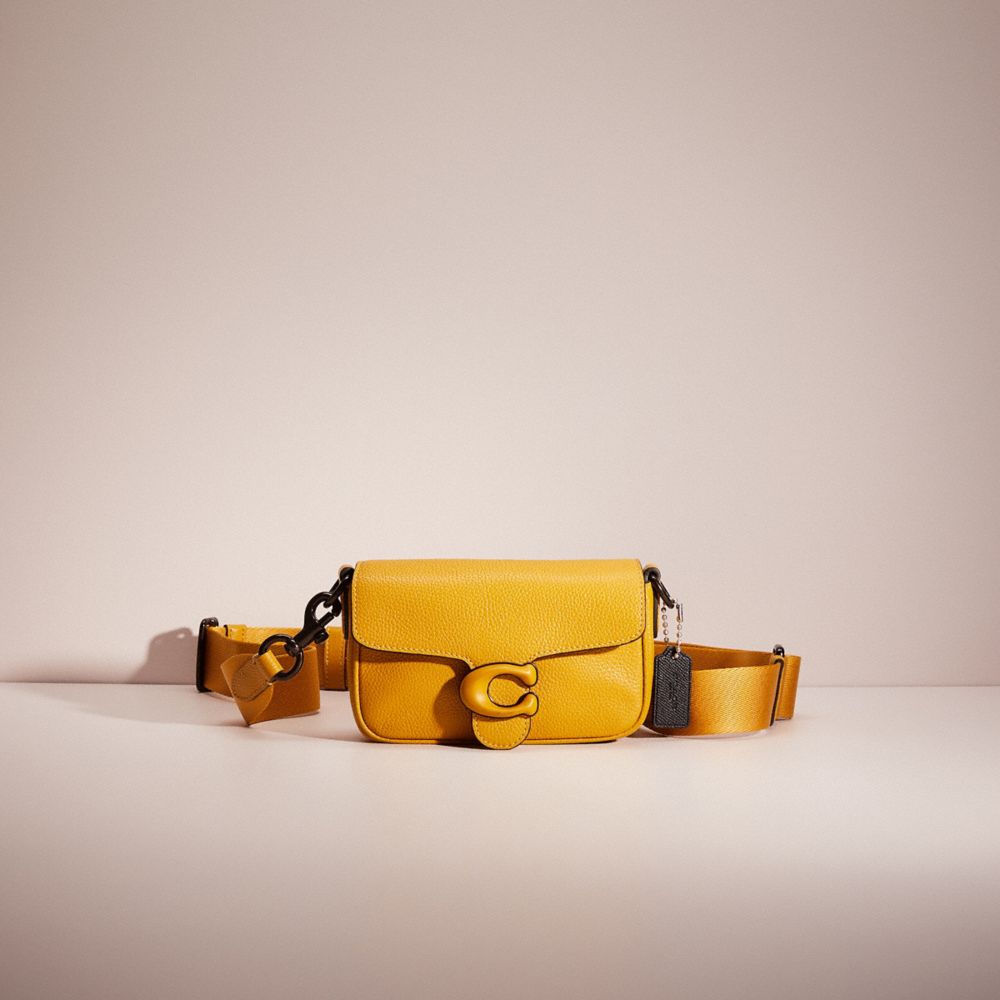 Coach tabby online yellow