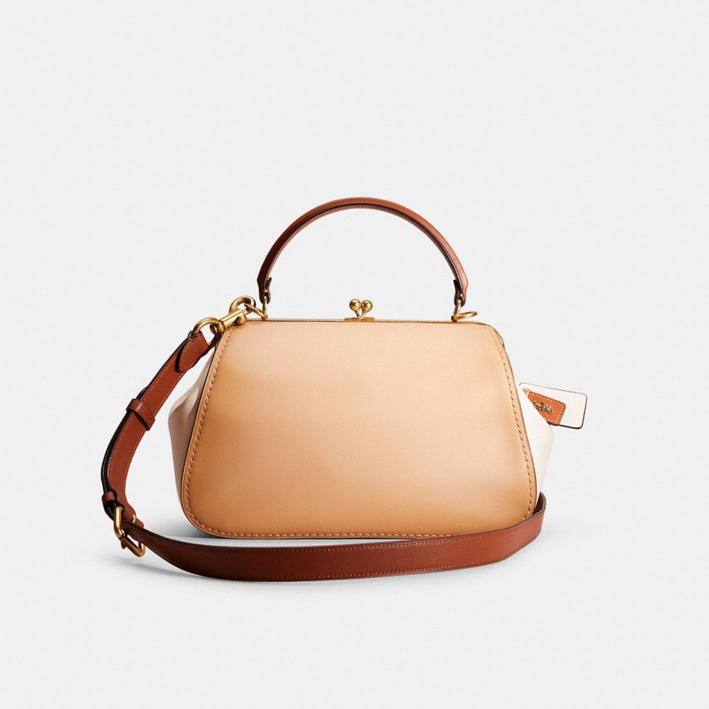 Coach glovetanned frame bag sale