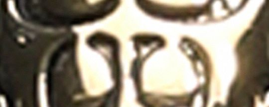 COACH®,Mini Iconic Charm Necklace,Single Strand,Cubic Zirconia,Glass,3D Embellishment,Novelty Embellishment,Logo,Brass,Day...,Clear,Front View