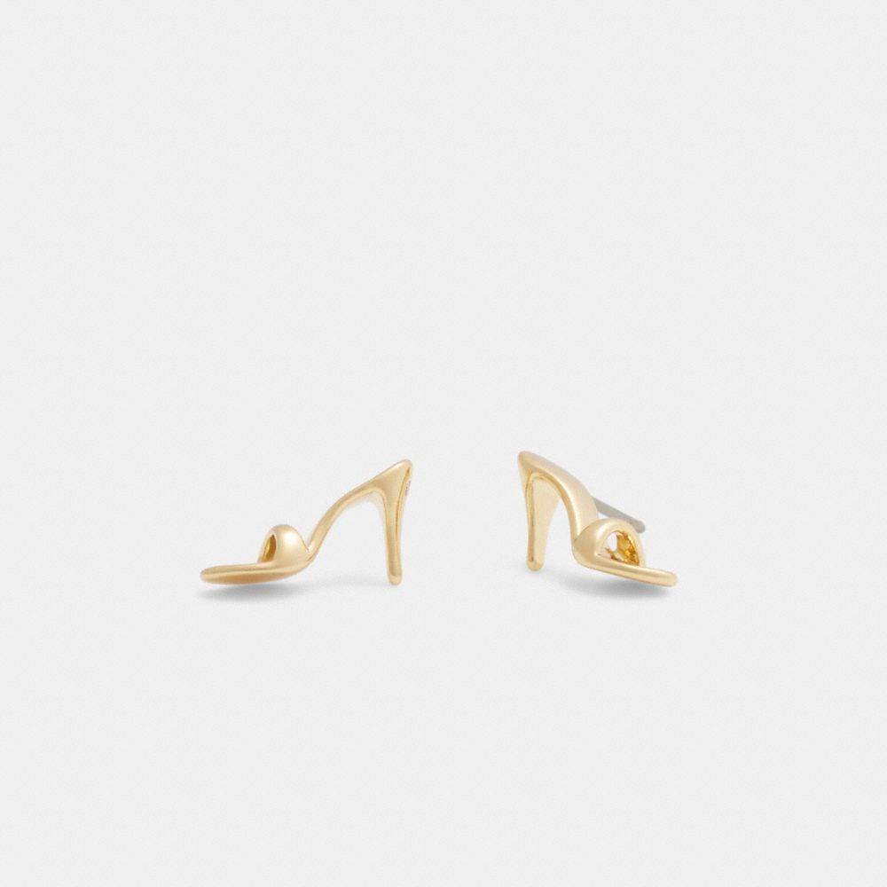 COACH®,Stiletto Stud Earrings,,Front View