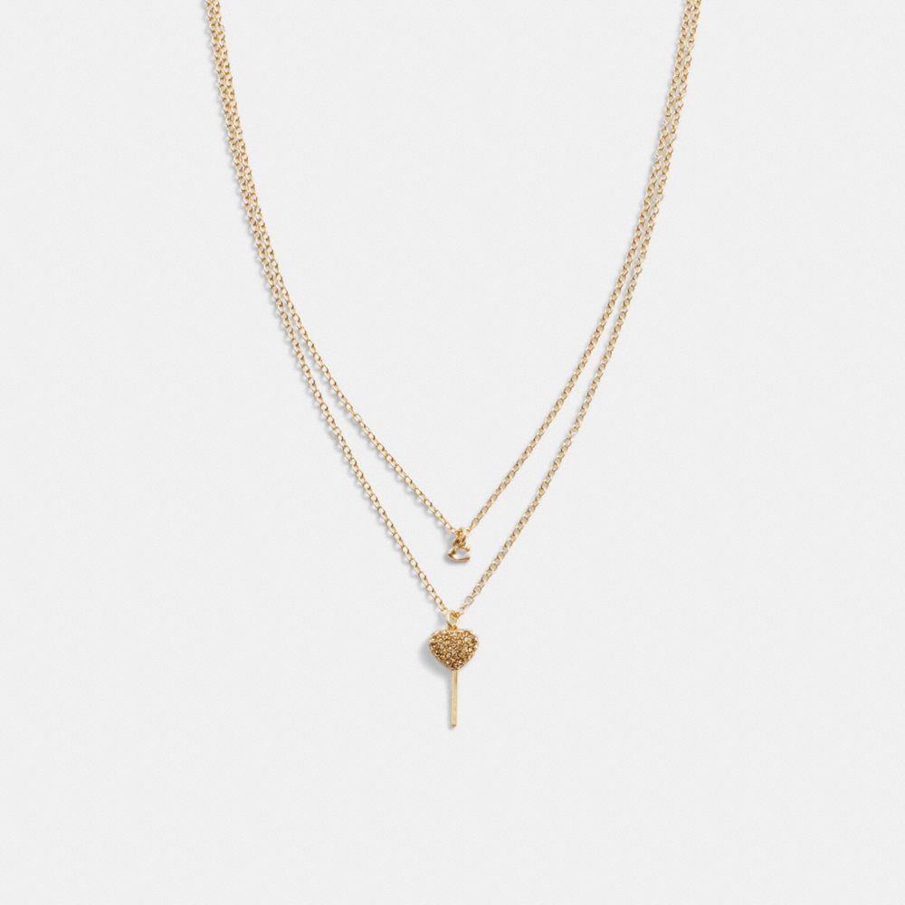 公式】COACH – コーチ | ロリポップ レイヤード ネックレス