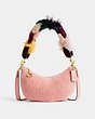 COACH®,MIRA SHOULDER BAG,Medium,Brass/Candy Pink,Front View