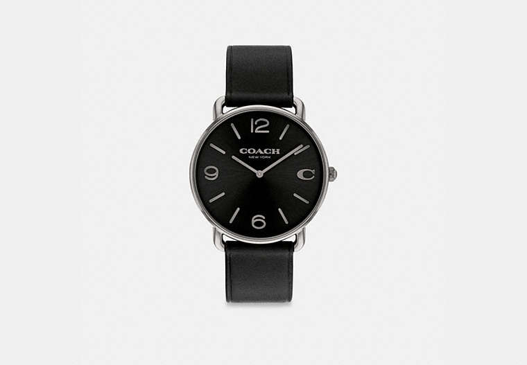 COACH®,エリオット ウォッチ・41MM,腕時計,ﾌﾞﾗｯｸ