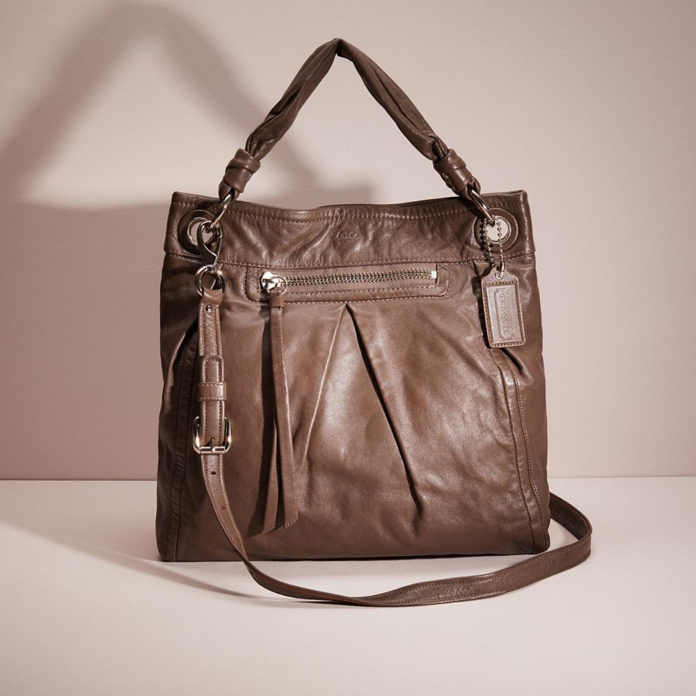 PARKER Small Convertible Crossbody - Brown Leather