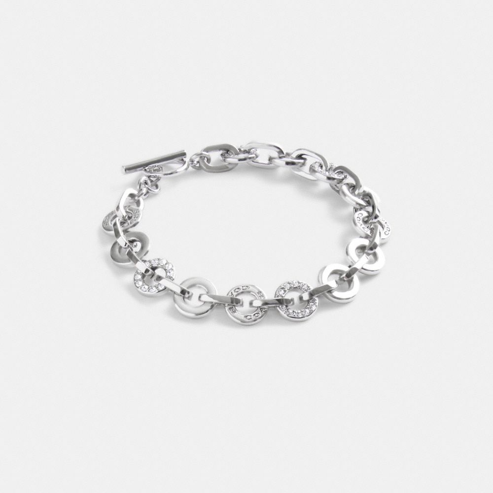 Coach on sale chain bracelet