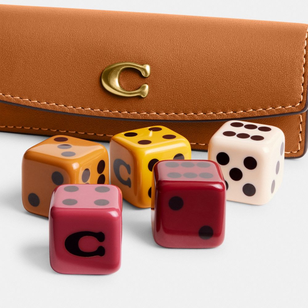 COACH hotsell POKER & DICE SET