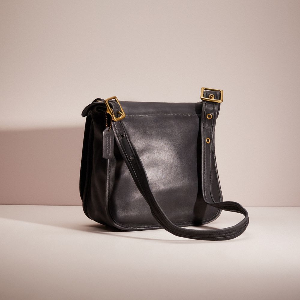 Vintage leather coach online crossbody