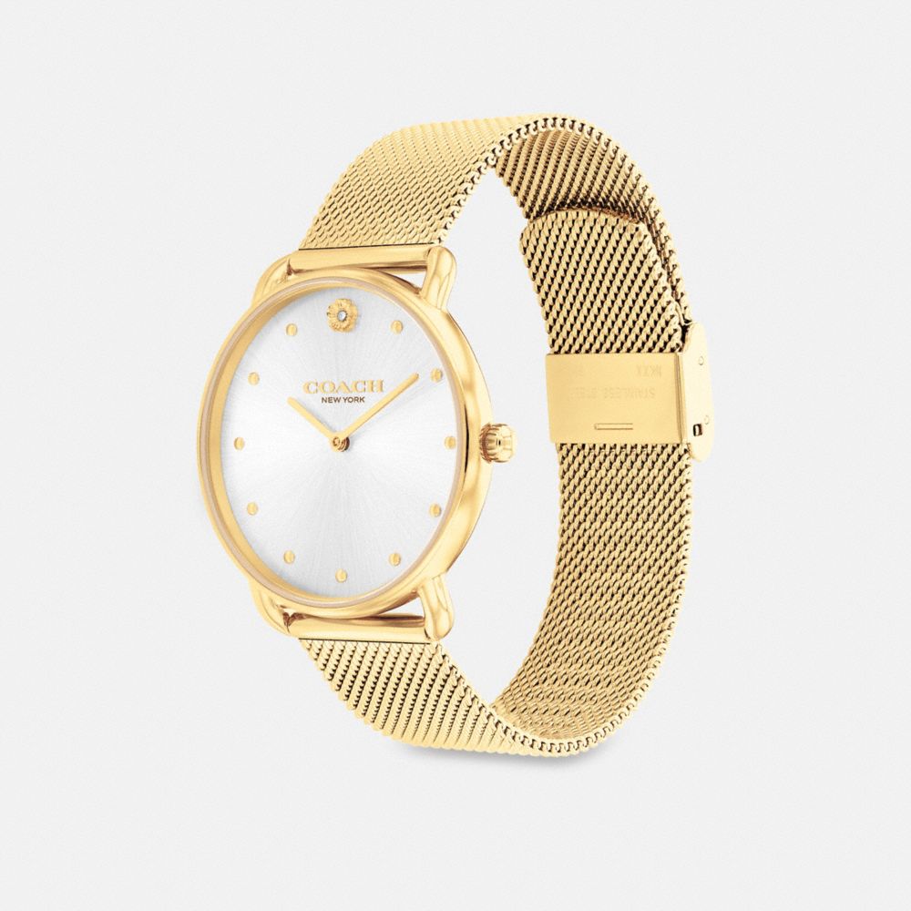 Coach on sale mesh watch