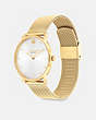 COACH®,ELLIOT WATCH, 36MM,Gold,Angle View