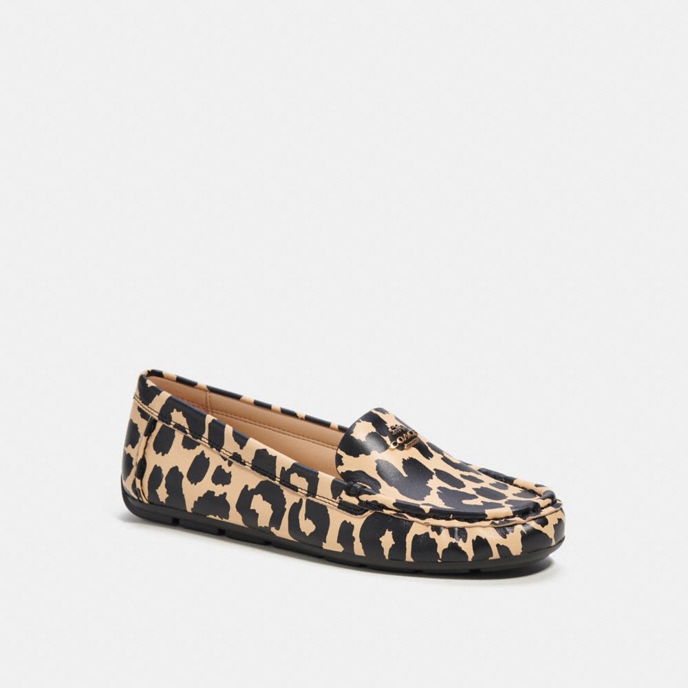 Leopard best sale driving moccasins