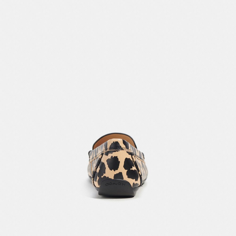 COACH®,Marley Driver With Leopard Print,Loafer,Casual,Multi Color,Alternate View