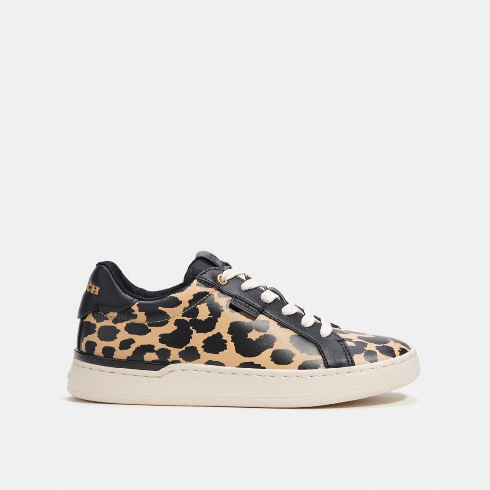 Coach on sale leopard sneakers