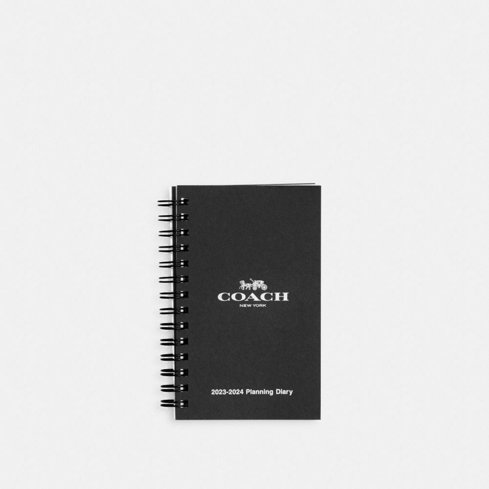 COACH®,2023 - 2024 3X5 SPIRAL DIARY BOOK,Multi,Front View