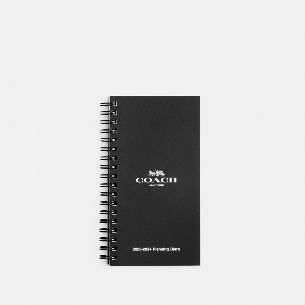 COACH®,2023 - 2024 4X7 SPIRAL DIARY BOOK,Multi,Front View