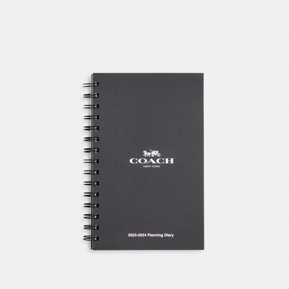 COACH®,2023 - 2024 6X8 SPIRAL DIARY BOOK,Multi,Front View