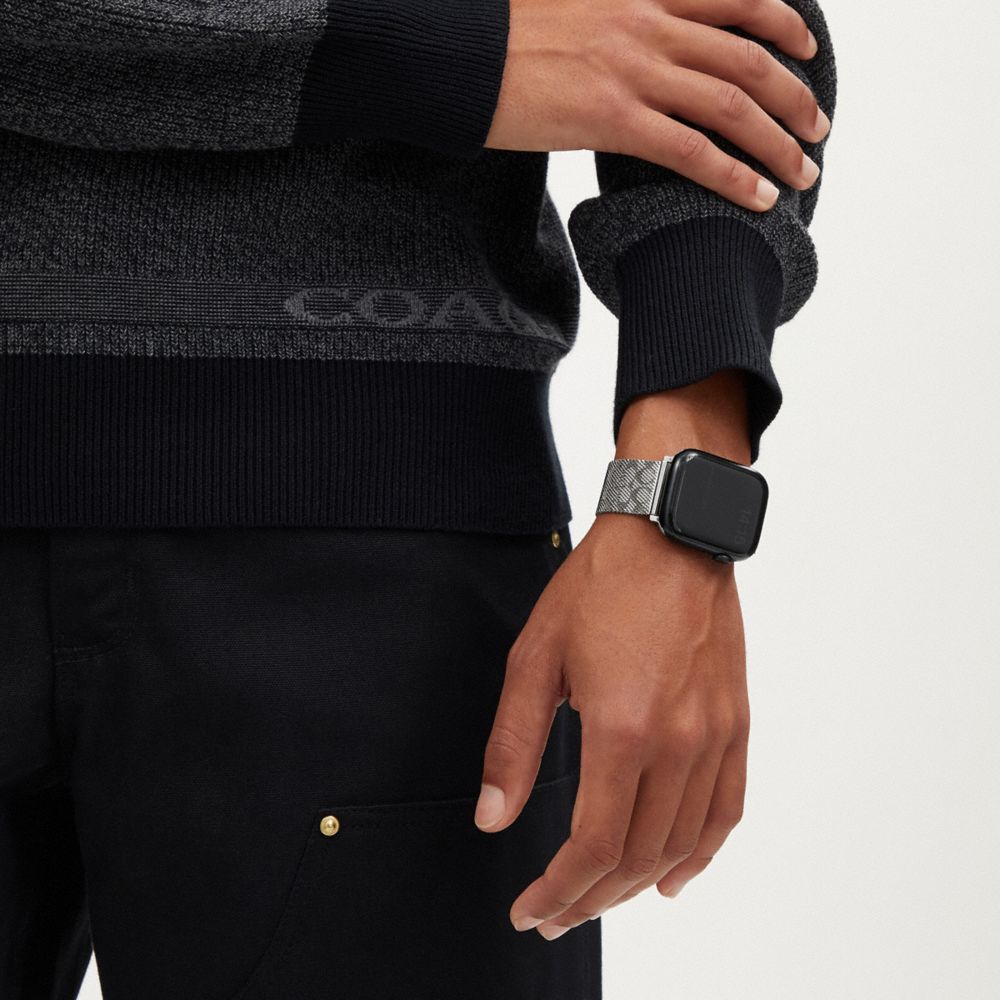 COACH® | Apple Watch® Strap, 42 Mm, 44 Mm And 45 Mm