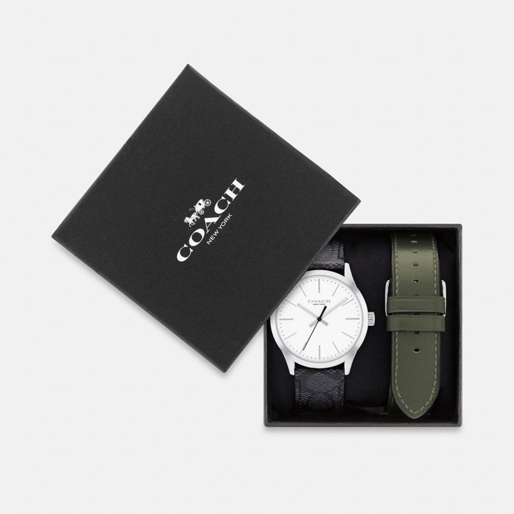 COACH®,Baxter Gift Set, 39 Mm,,Front View