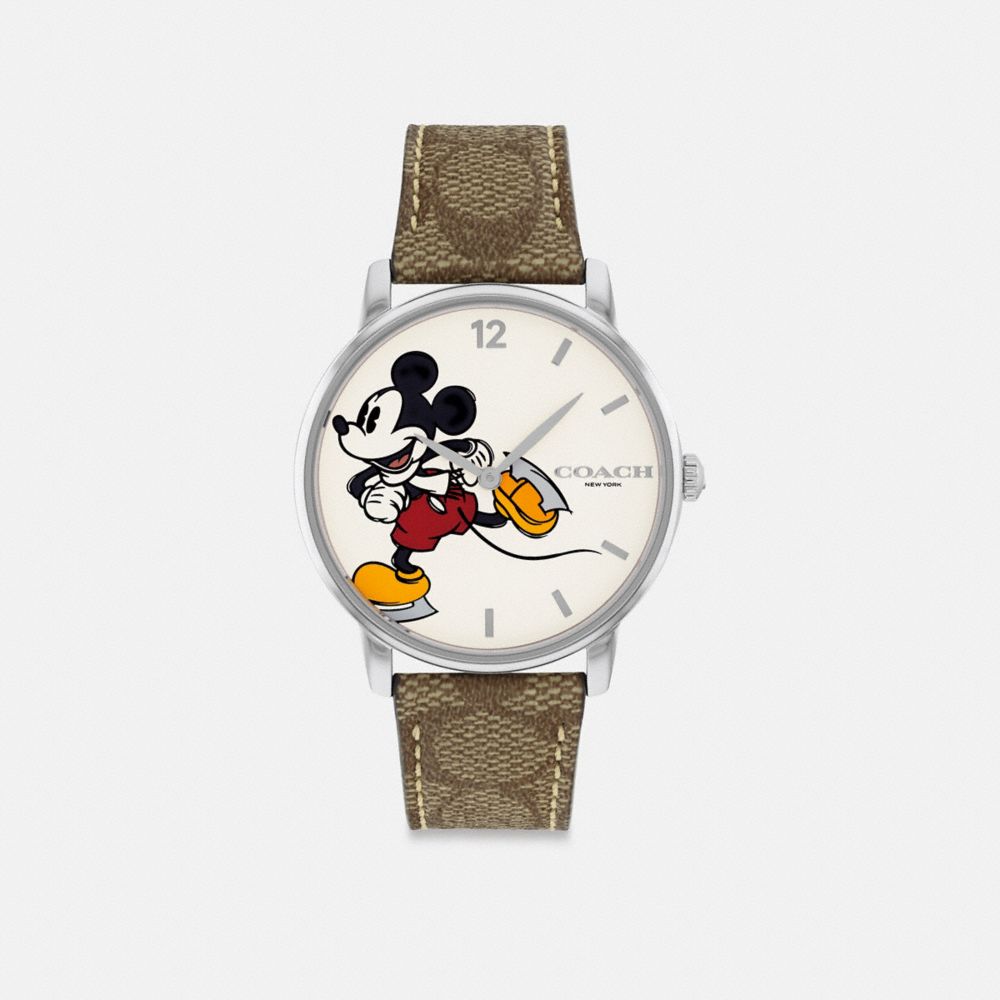 美品　COACH × Disney    ミッキー  腕時計