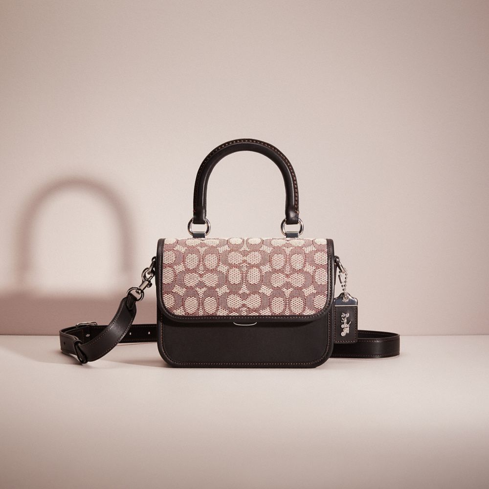 COACH®: Rogue Top Handle In Signature Jacquard