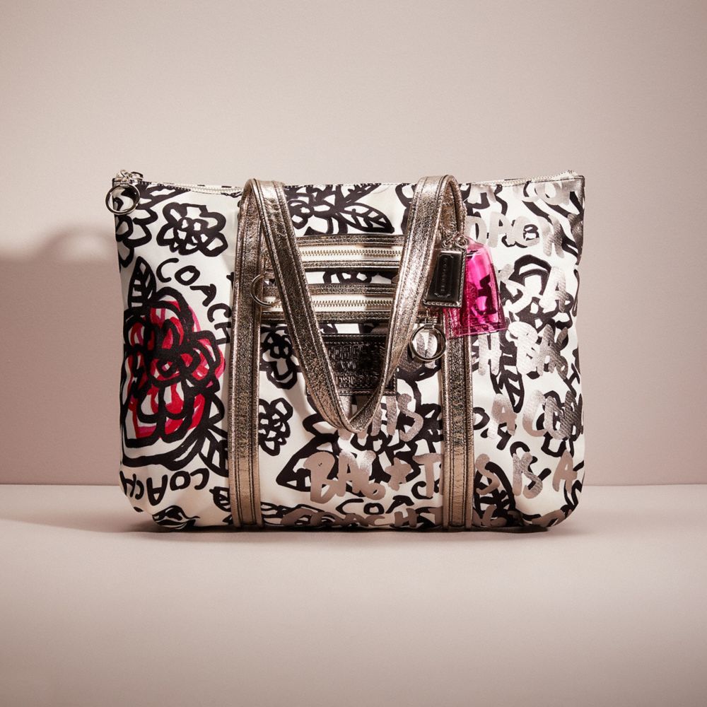 Coach store graffiti purse