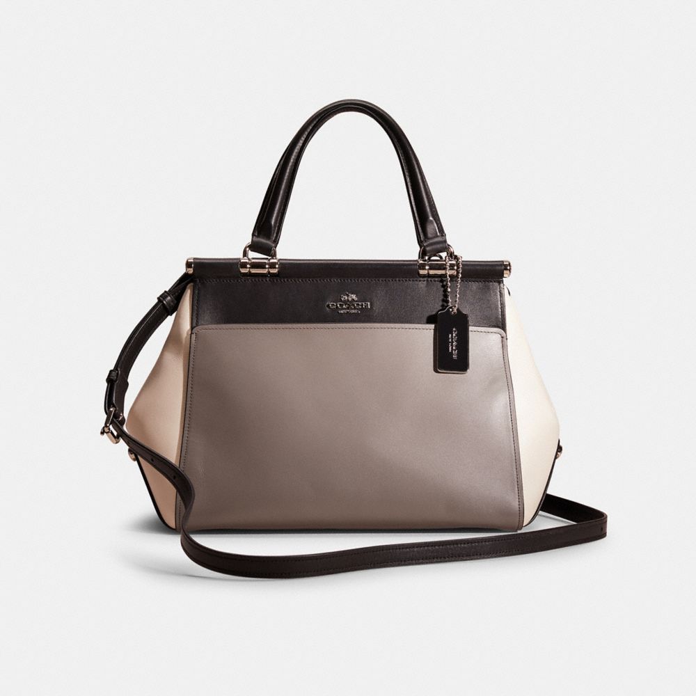 COACH Grace Colorblock Bag in Smooth Leather - Macy's