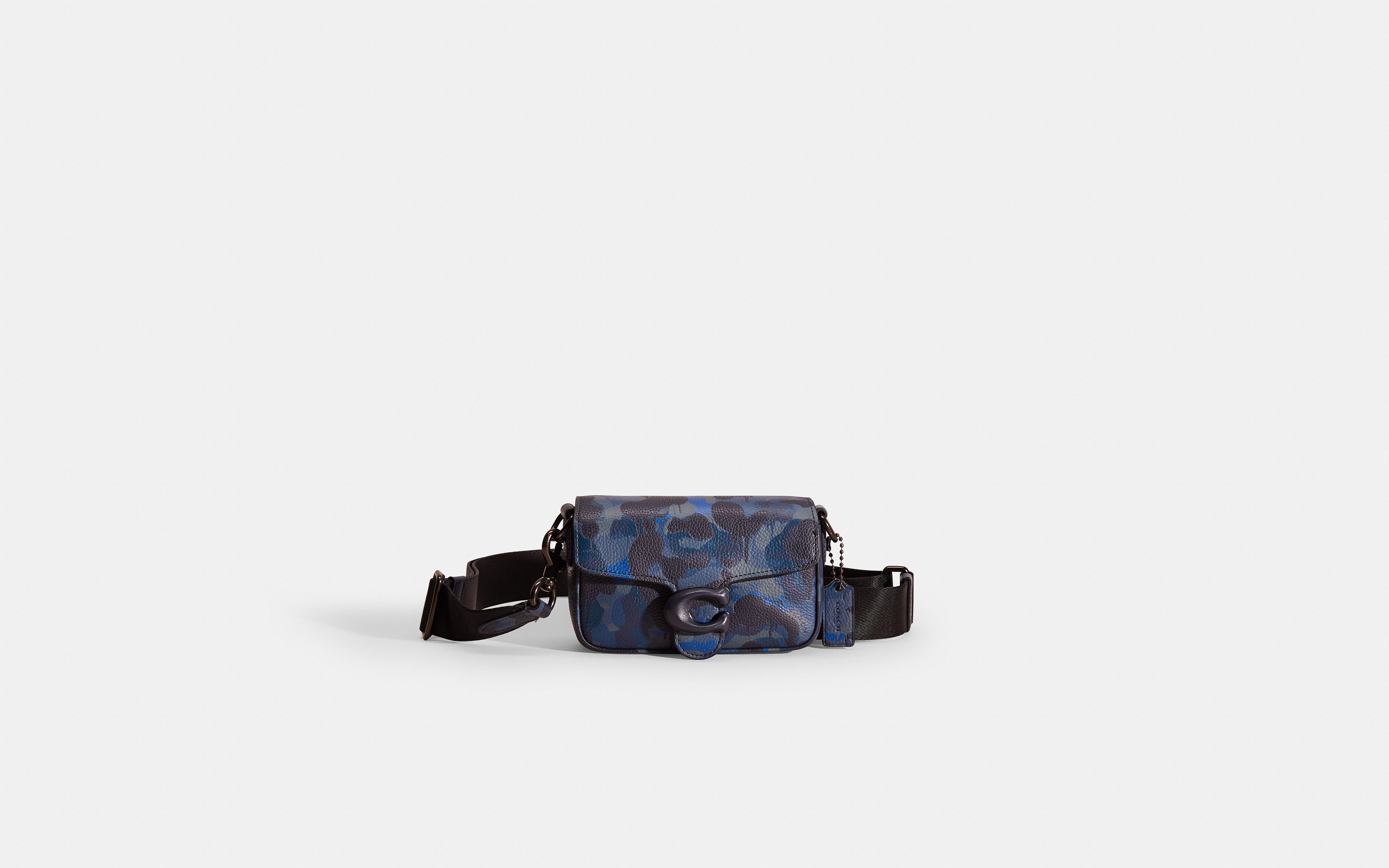 Restored Soft Tabby Crossbody 18 With Camo Print