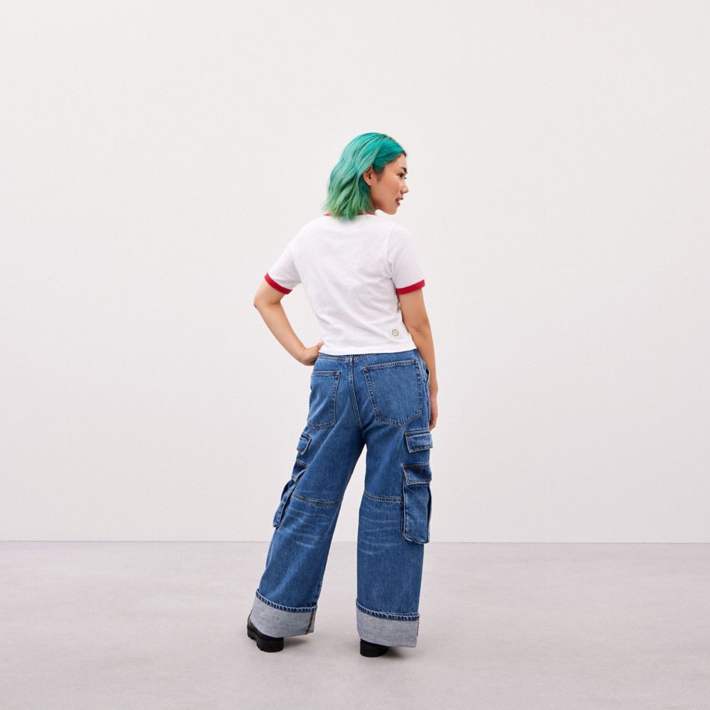 Мужские брюки Coach Denim Cargo Pants — фото 3