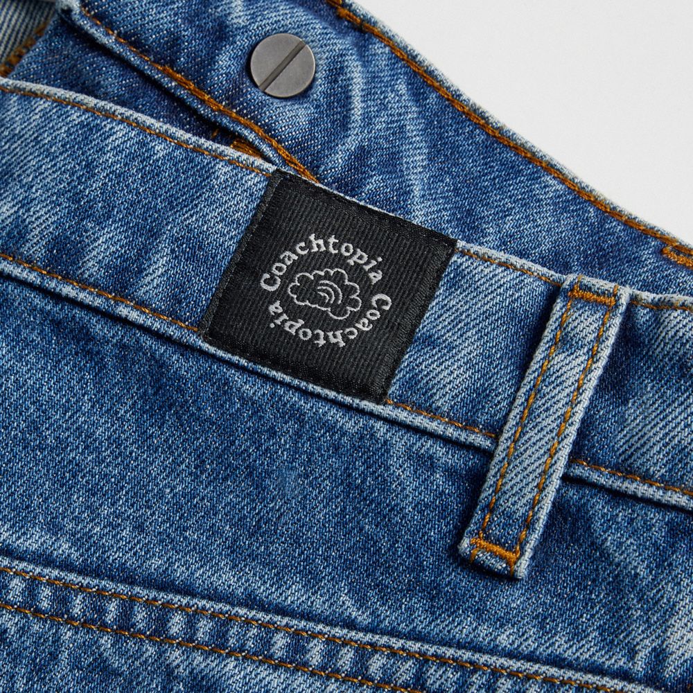 Мужские брюки Coach Denim Cargo Pants — фото 4