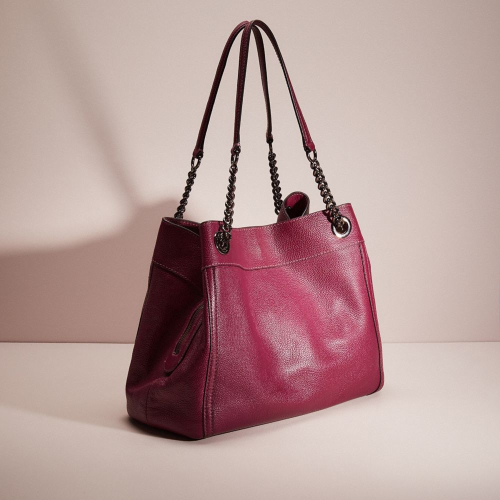 Coach edie best sale dark berry