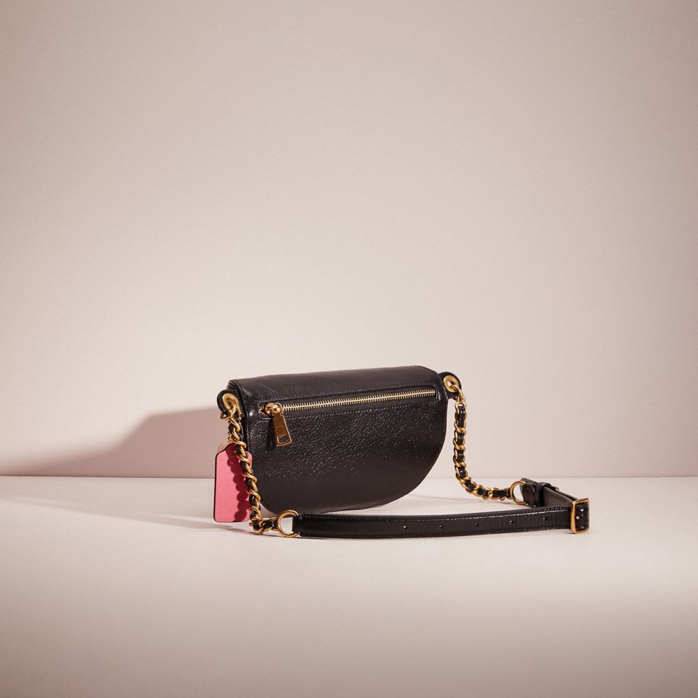 Upcrafted Chain Belt Bag With Quilting