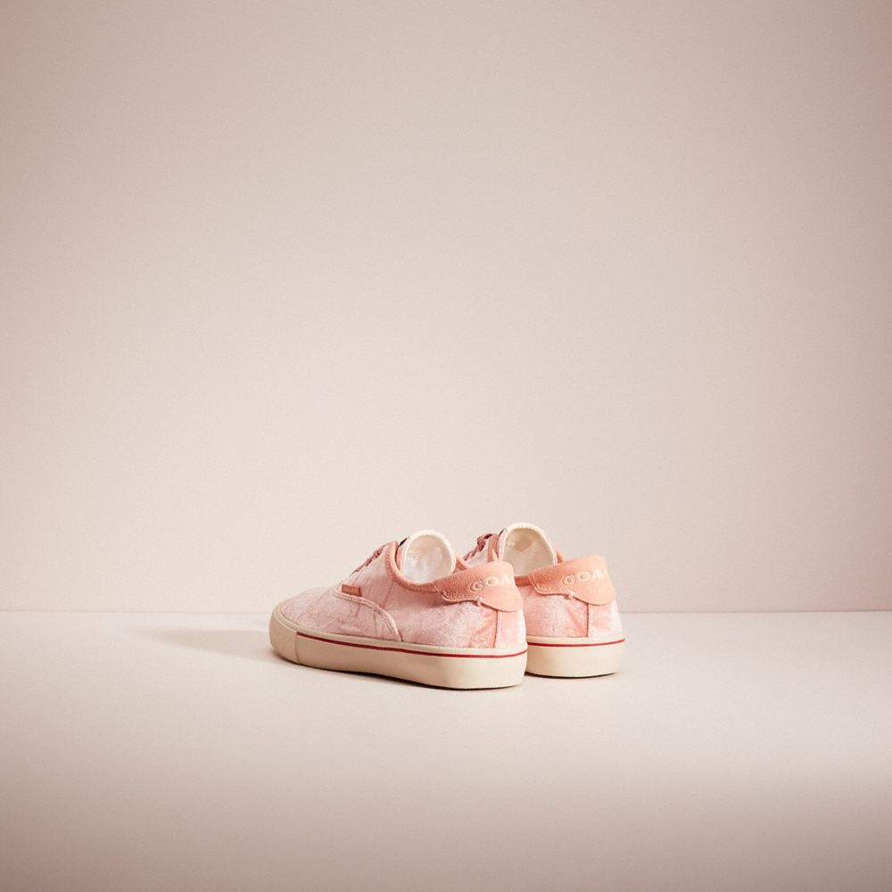COACH®,RESTORED CITYSOLE SKATE SNEAKER,Candy Pink,Back View