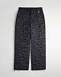 COACH®,Coachtopia Loop Quilted Cloud Pants,Polyester,Black,Back View