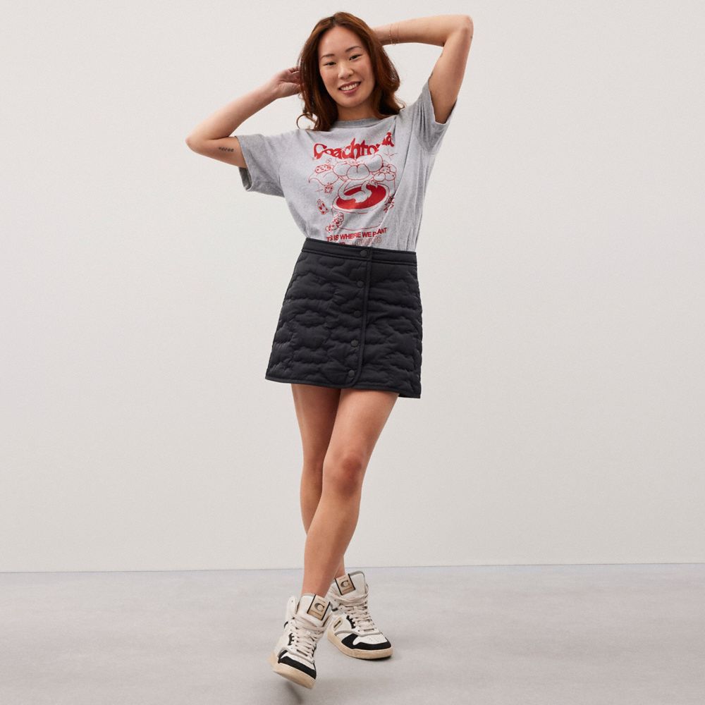 Coach Coachtopia Loop Quilted Cloud Skirt — фото 2