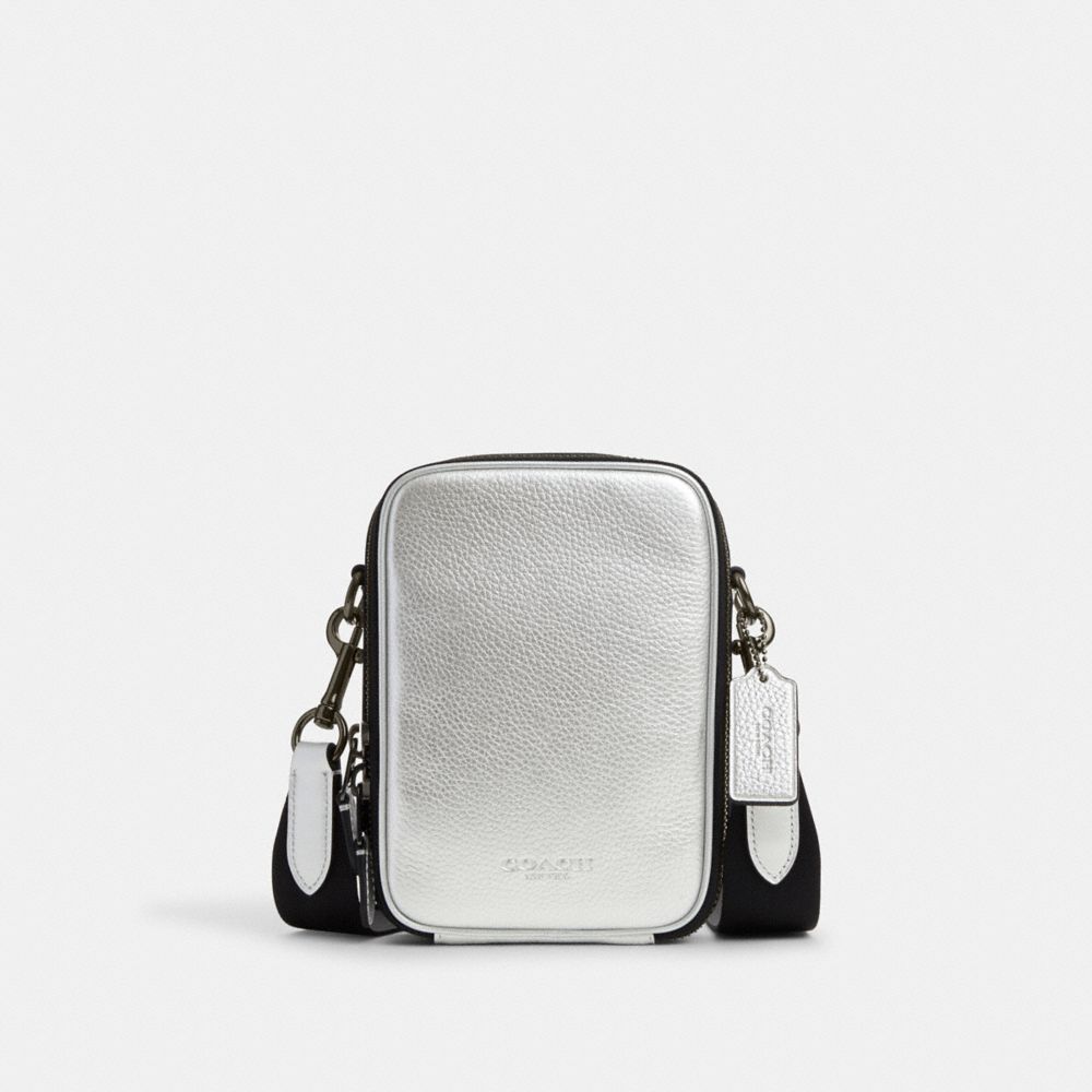 Crossbody Bag - Pebble Leather - Black