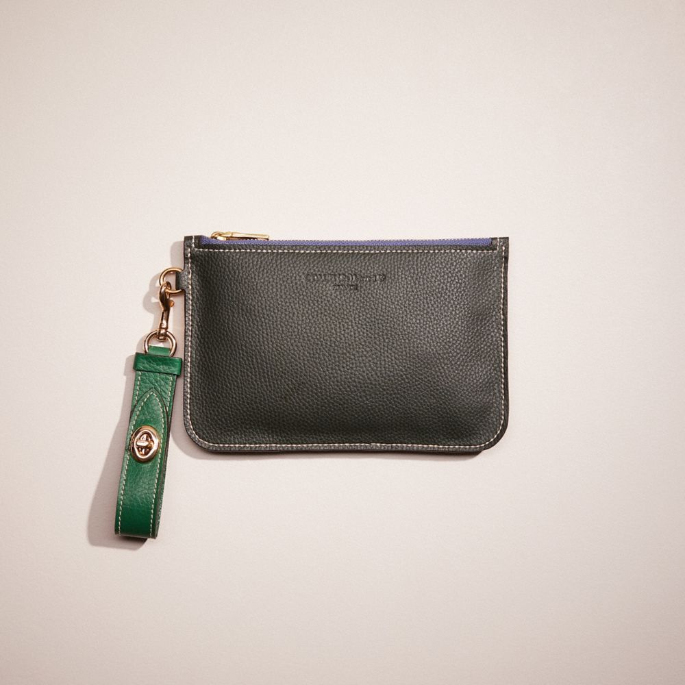 Coach turnlock wristlet sale