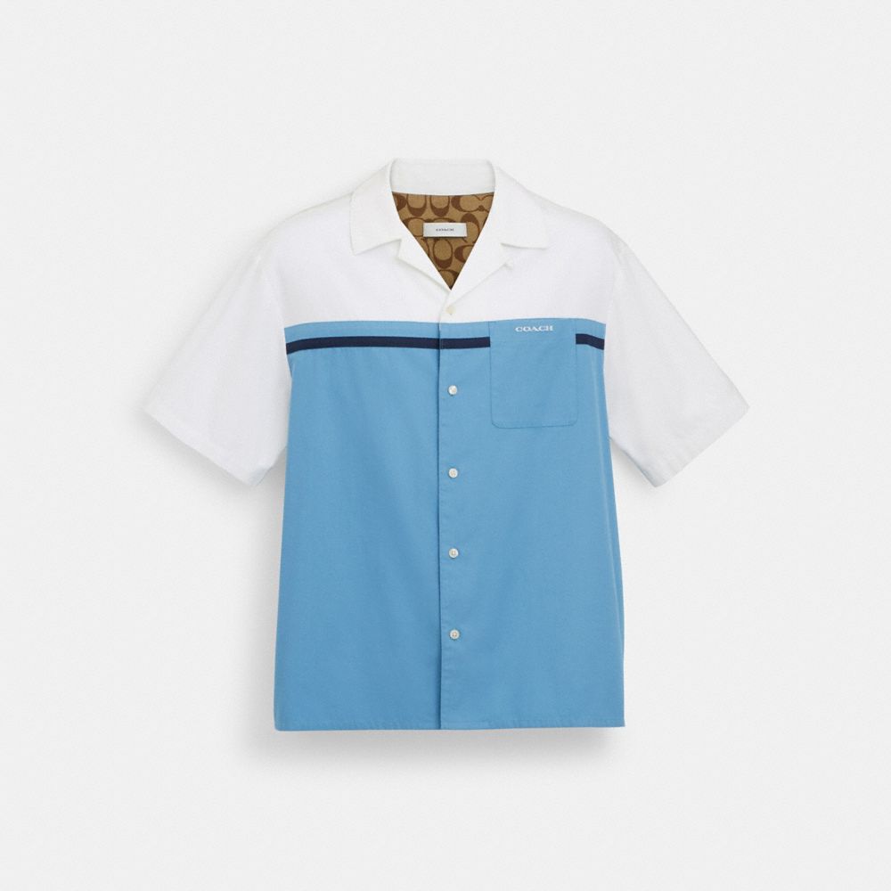 Coach Outlet Scout Shirt In Organic Cotton In Multi