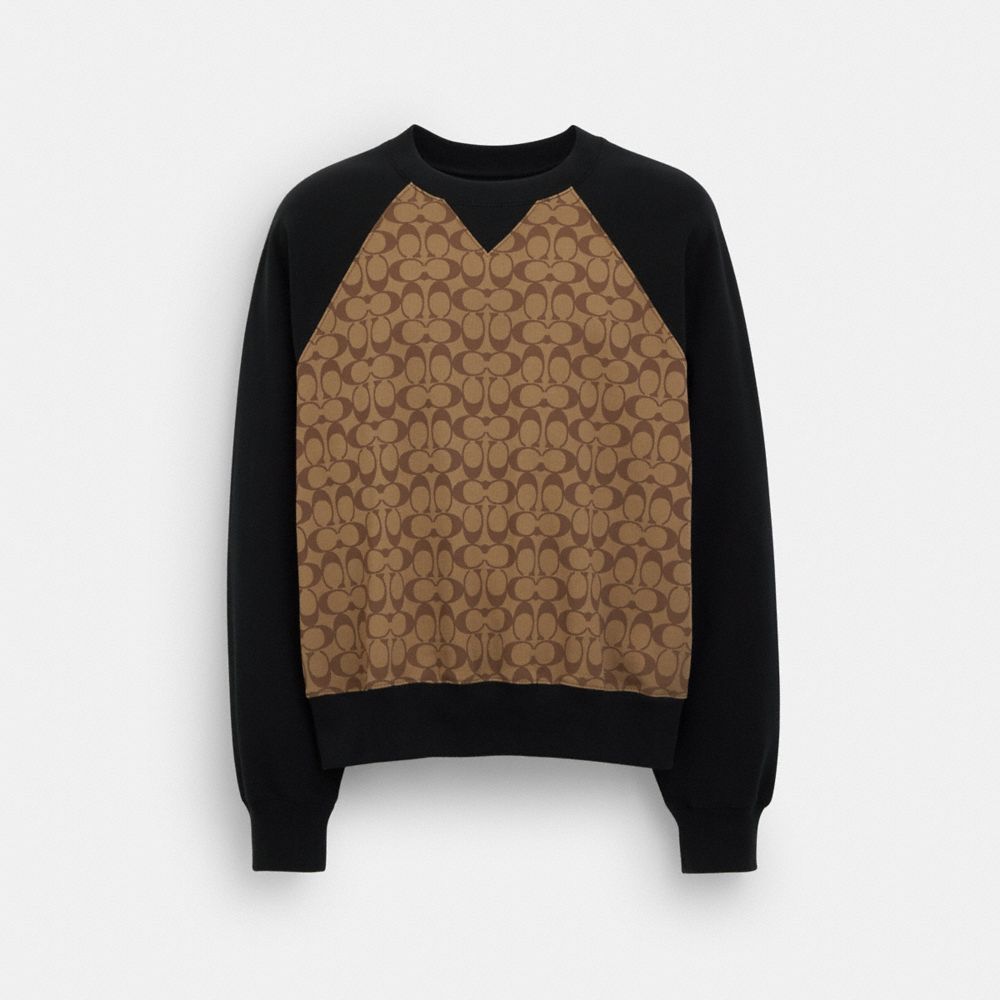 COACH® | Signature Crewneck Sweatshirt