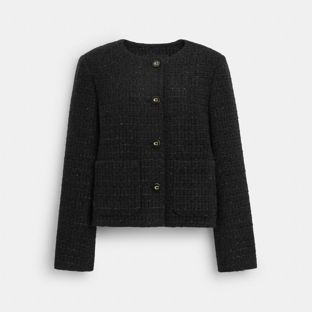 COACH Outlet Tweed Jacket