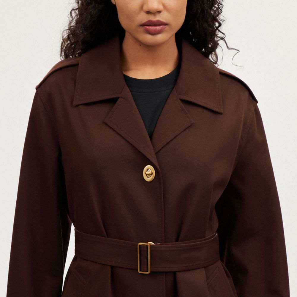 COACH®  Trench Coat