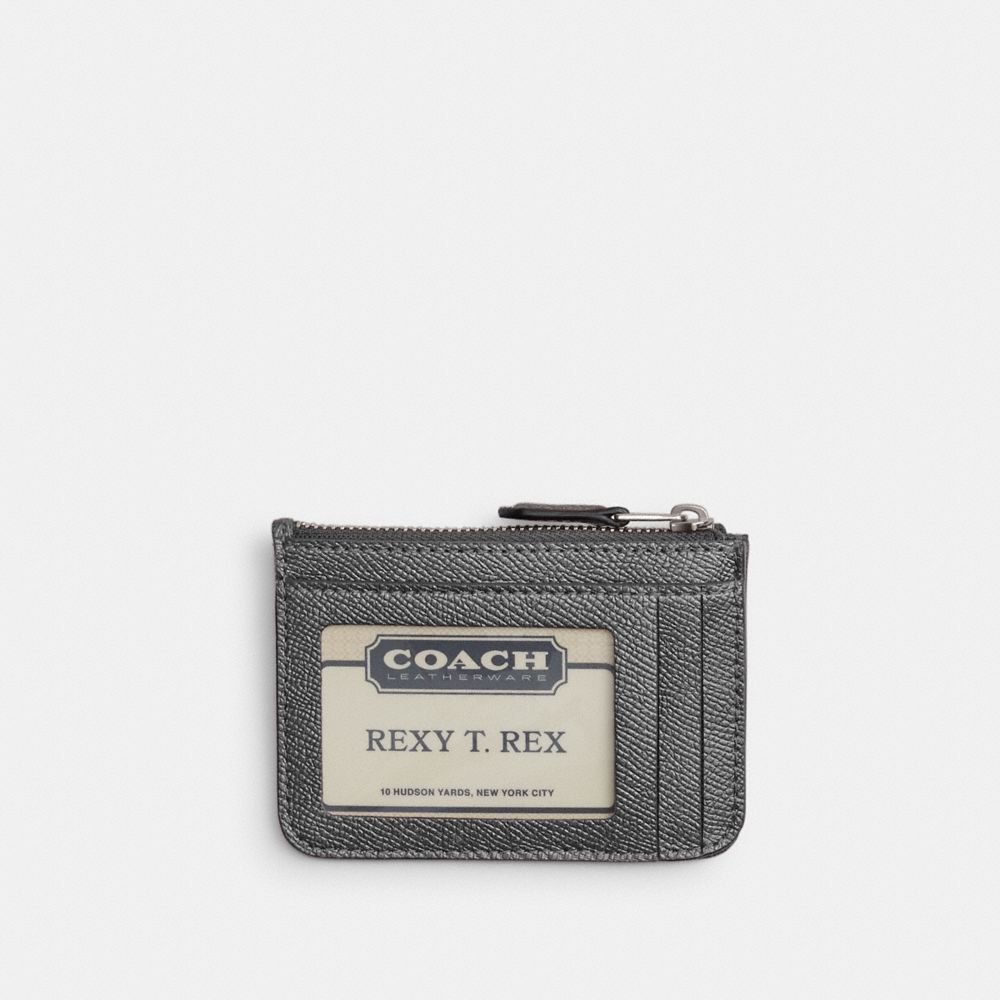 COACH®,Boxed Mini Skinny Id Case,,Back View